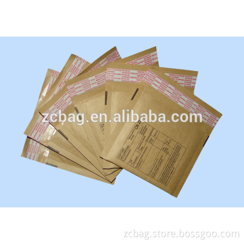 brown kraft paper Bubble envelope mailer padded courier printing customer clearance